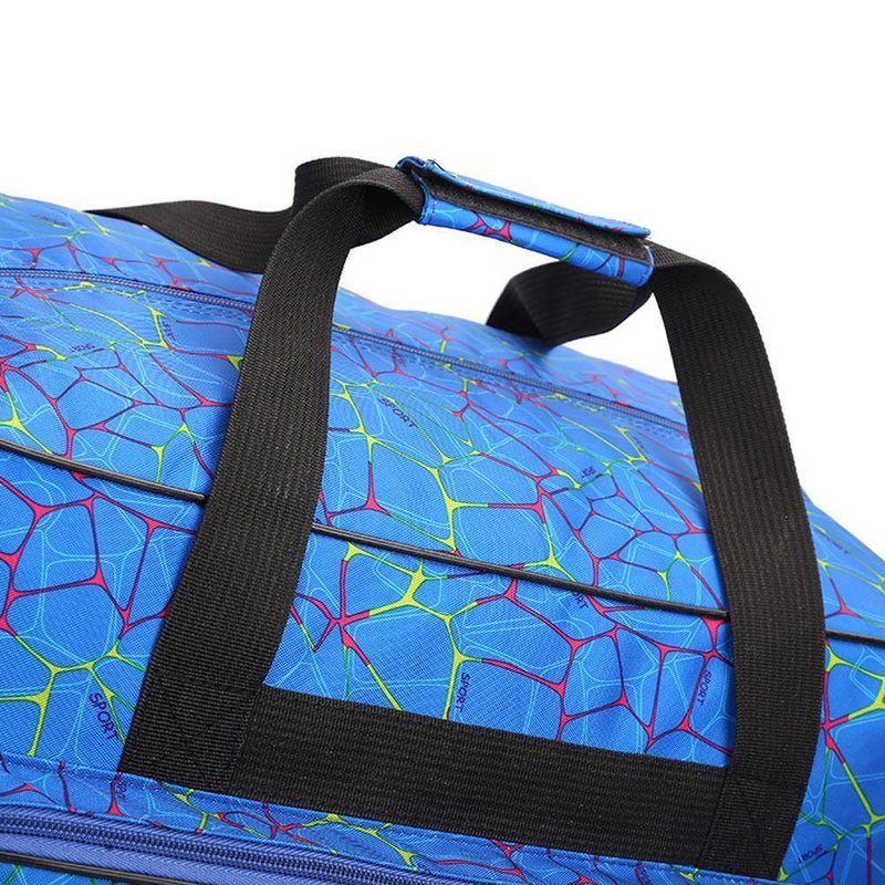 Unisex Large Capacity Travel Sport Portable Tote Sewing Machine Bags(Blue)
