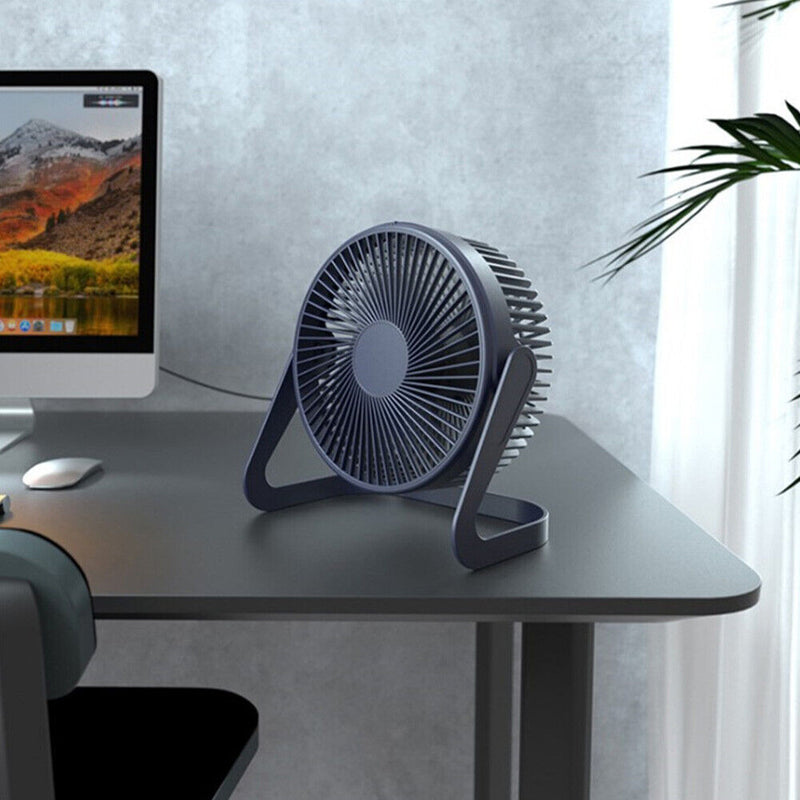 Desktop Fan Adjustable Quiet Cooling Small Office Home Bedroom Convenient Fan