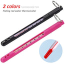 Fishing Thermometer Stream Fishing Water Temperature Measurement (Black) Newly