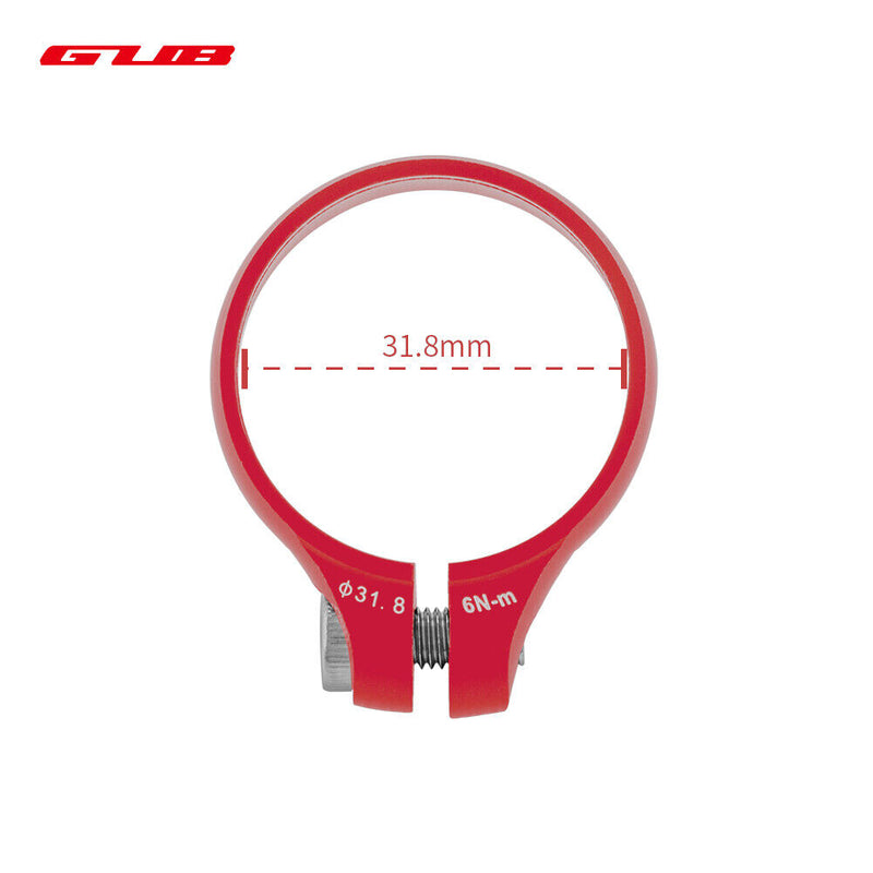 GUB G-500 31.8mm/34.9mm Bicycle Seat Clamp Mountain Road Bike Seatpost Clamps