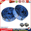 2 XCycling Road Bike Sports Cork Handlebar Tape+ 2 Bar plug black+blue Newly