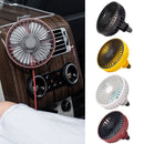 Car Accessories Colorful LED Summer Cooling Cooling Air Circulator Car Fan