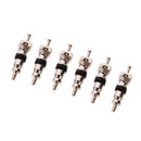 9pcs Air Conditioning Valve Cores+1pc Remover Tool A/C System Repair Kit
