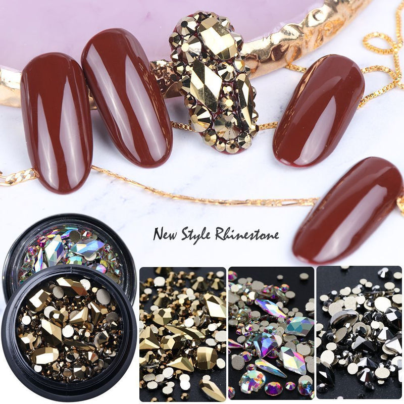art Decor Flatback Rhinestone Nail Art Rhinestones Bottom Crystal Glitter Glass