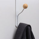 Nail-free Towel Holder Over-The-Door Hook Storage Rack Hanger Hanging Shelf