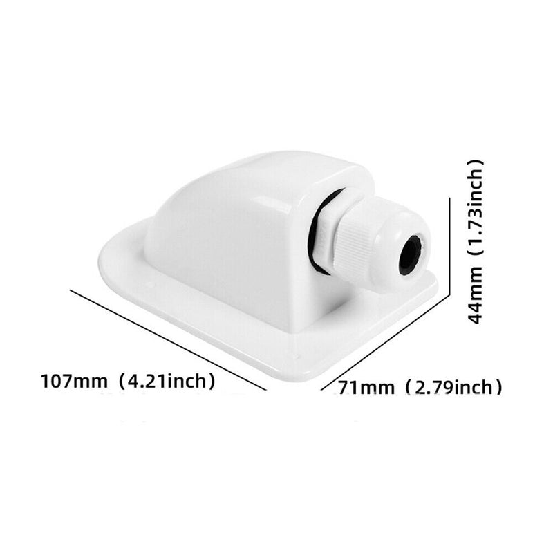 Motorhome Roof Wire Entry Gland Box RV Caravan Camper Accessory Anti-ultrav