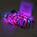 Costume Girls Accessories Cat Ear Headband Flashing LED Light Party Headdress