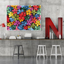 Kaleidoscope Oil Paint By Numbers Kits DIY Handpainted on Canvas Wall Picture
