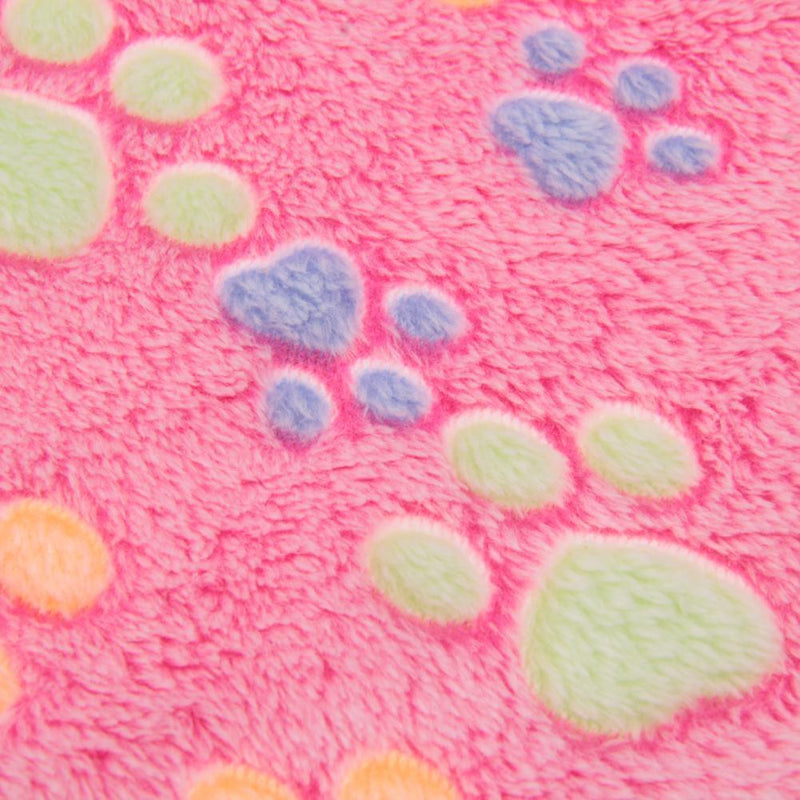 WARM Pet Blanket Touch Soft Warm Dogs Cat  Bed Blanket Mat(Red) (20x20)