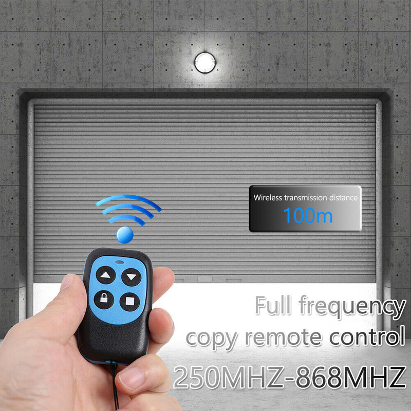 250MHz-868MHz Car Key Garage Door Gate Opener Remote Control Duplicator (A)