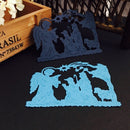 Album Decor Santa Cutting Dies Embossing Stencil Cards Making Scrapbooking