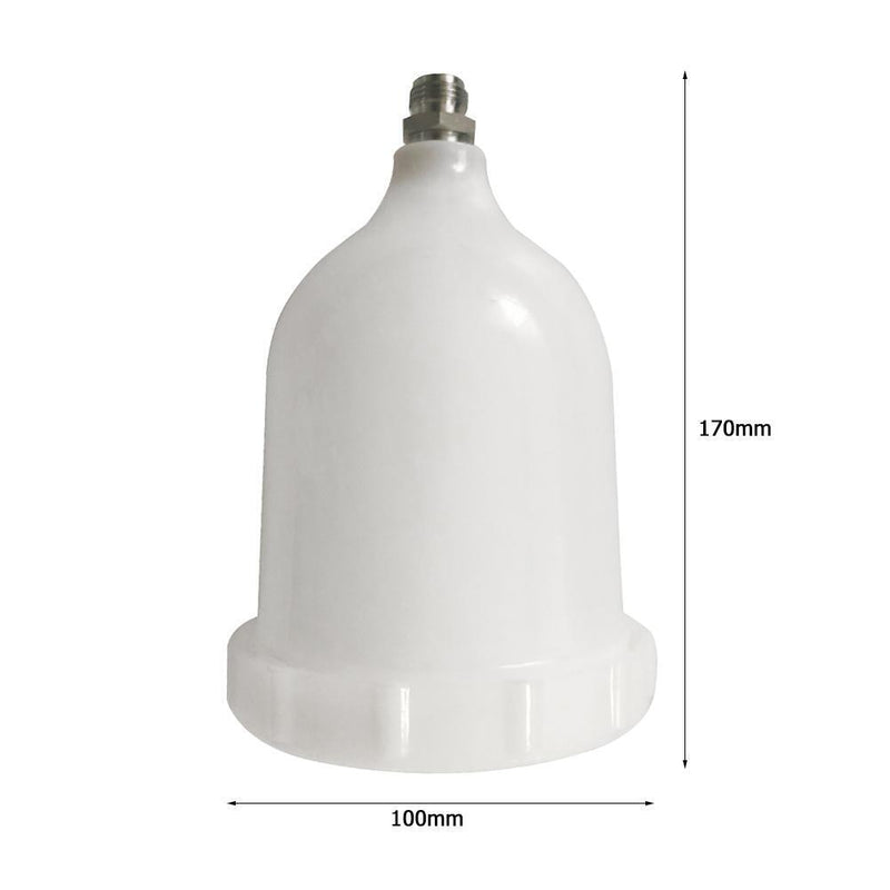 600ml Plastic Watering Pot for Air Spray Paint Gun Pro Vehicle Painting Gun