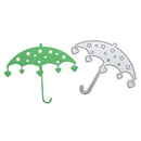 Umbrella Heart DIY Metal Stencil Scrapbook Cutting Die Craft Album Card