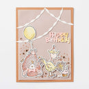 Silicone Chick Egg Happy Birthday Seal DIY Stamping Scrapbook Paper Cut Dies
