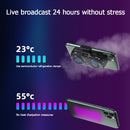 USB Mobile Phone Cooler Radiator Dual Fan Gaming Smartphone Holder Heat Sink