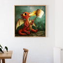 1 X Diamond Painting (diamonds need to be pasted) 1set X Diamond Painting Tools