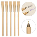 Shape Office Signature Pen Ballpoint Kraft Paper Pen Writing Supplies
