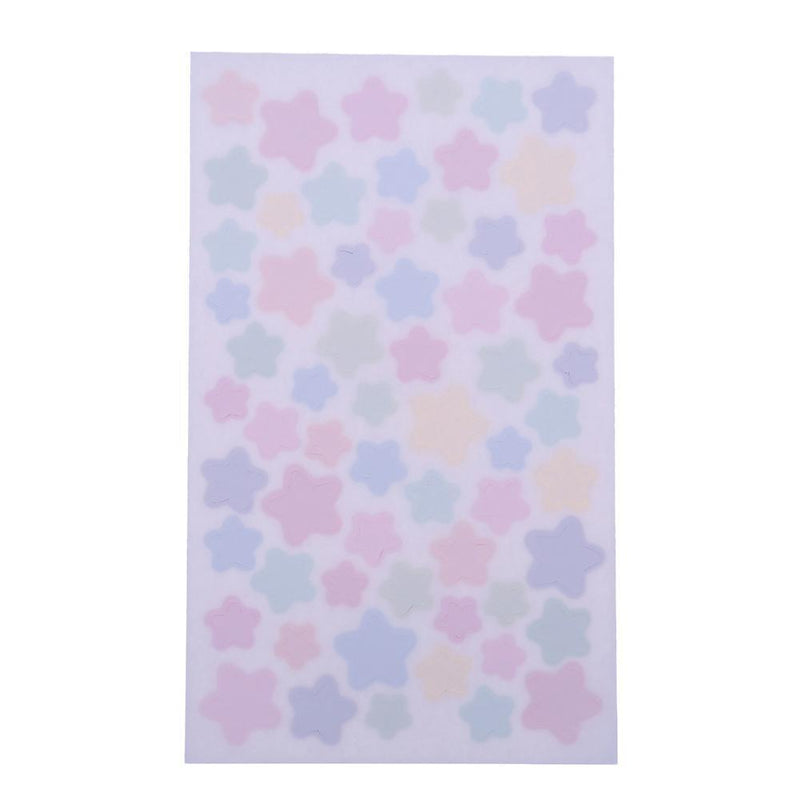 6pcs/set Colorful Star DIY Scrapbooking Diary Photo Album Stickers(Star) Newly