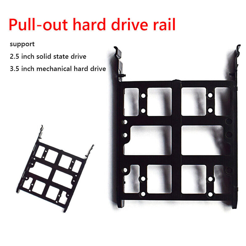 HDD SSD Mounting Bracket for 2.5 inch / 3.5 inch PC Hard Drive Tray Holder Newly