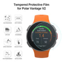 Case for Polar Smartwatch Tempered Glass Protective Film Cover Screen Protective