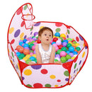 Baby Kids Kids Outdoor Indoor Playhouse Tent Pool + 25 Ocean Ball