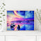 Whale in Aurora Oil Paint By Numbers Kits Canvas Picture Wall Art DIY Craft Gift