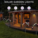LED Solar Firefly Garden Light Kit Garden Landscape Firefly Swaying # Warm ligh`