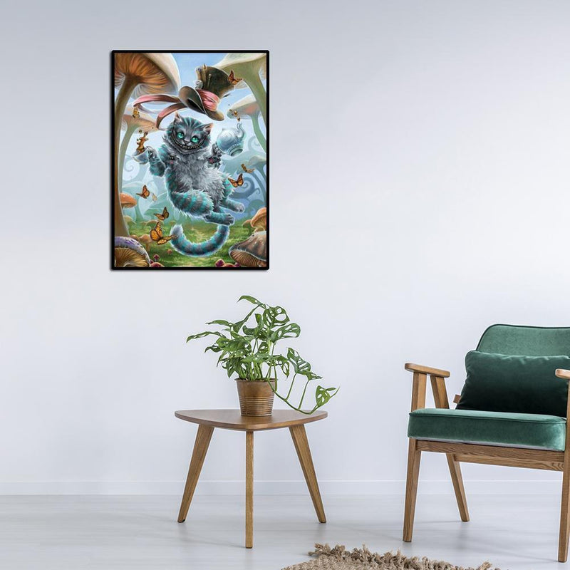 5D DIY Diamond Painting Cartoon Cute Cat Cross Stitch Embroidery Mosaic Kit