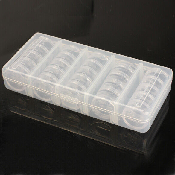 #give Nail Art Tip Sequin Drill Storage Container Box Organizer Le