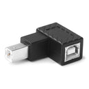 USB 2.0 Type B Male to Female Adapter Right Angled for Printer (Right)