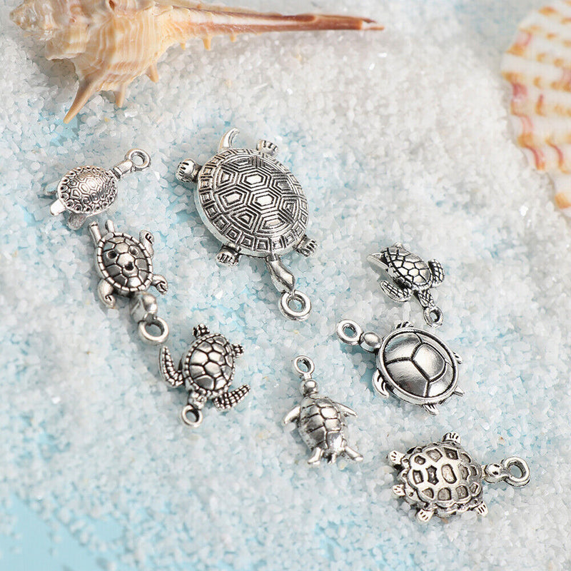 Decorative Making Findings Sea Turtle Pendant Pretty Beads Tortoise Charms