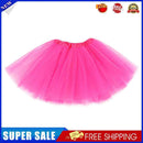 3 Layer Kids Tutu Skirt Children Girls 140cm Dark Pink Ballet Tulle Dance Skirt