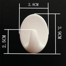Holder Storage Rack Wall Hook Clothes Hanger Clasps Hooks Self-adhesive