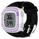 Silicone Watchband Replacement for Garmin Forerunner 10/15(Male/Black)
