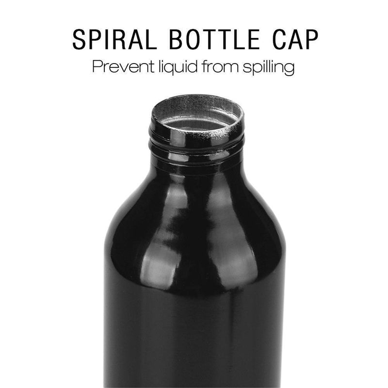 250mL Aluminum Professional Tattoo Bottle Permanent Makeup Sprayer (Black)