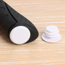 2pcs Bicycle Handlebar Plug Plastic Mountain Bike Grips End Covers (White) Newly