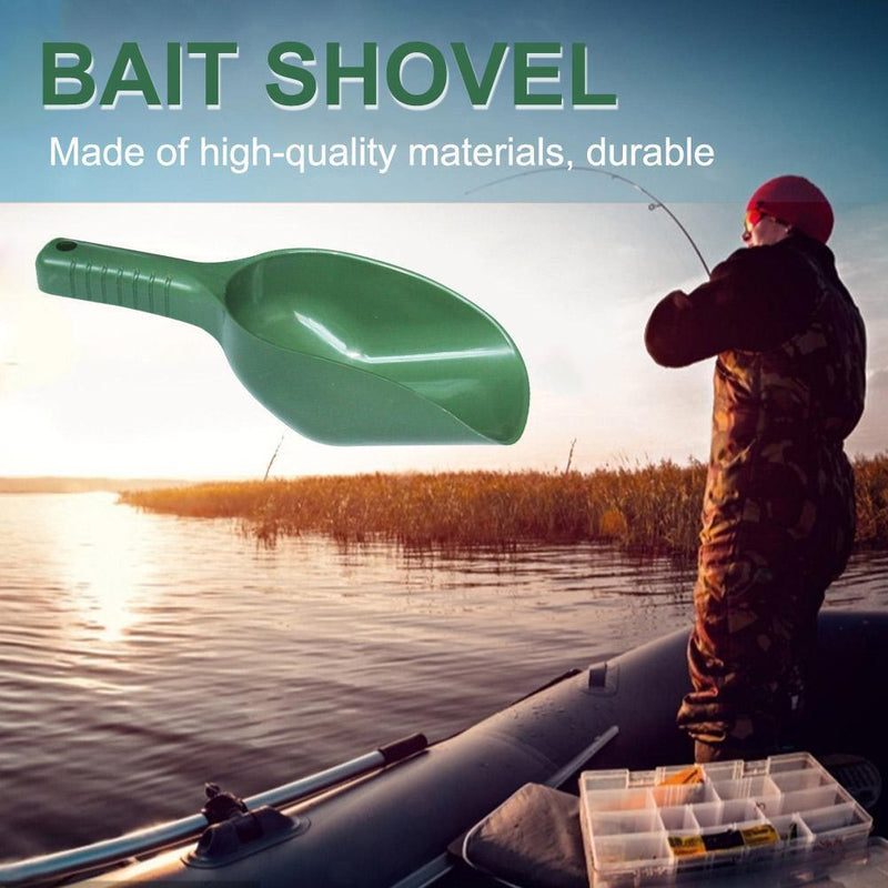 PP Plastic Baiting Throwing Spoon for Feeding Particles Lure Casting Scoop