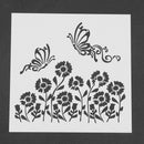 Plastic Cake Flower Spray Stencils DIY Mold Mould Fondant Template(PH-22)