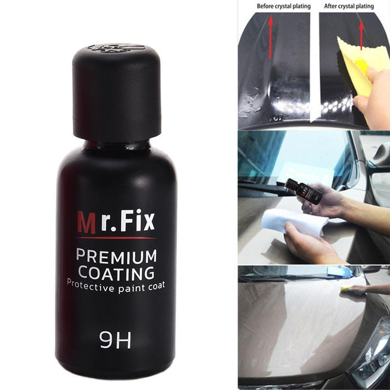 30mL 9H Hydrophobic Anti-Scratch Car Care Glass Coated Liquid Ceramic M