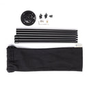 Aluminum Alloy Tripod Kit Portable Lightweight Tripod Kit for Outdoor Trave