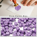 Fire Paint Sealing Wax Tablet Lacquer Seal Envelope Decor (Lilac Purple) Newly