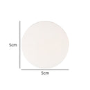 Door Handle Bumper Self-Adhesive Stopper Door Buffer Guard Doorstop (White)