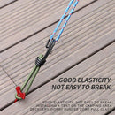 Outdoor Camping Tent Bungee Rope with Hook Canopy Luggage Stretch Buckle Ki