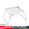Stainless Steel Folding Backpacking Camping Stove Campfire BBQ Grill Rack Newly