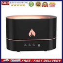 Flame Air Humidifier Essential Oil Aroma Diffuser Night Light Ultrasonic Fogger