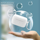 Earphone Case for Jabra Elite 85t True Wireless Earbuds Soft Cover (White)