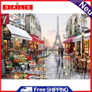 5D Full Square Drill Diamond Painting DIY Tower Street Cross Stitch Mosaic Kits