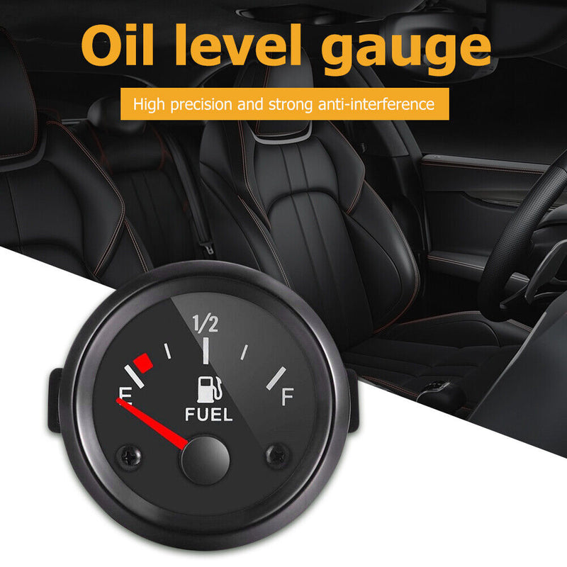 Car Oil Level Gauge with Light Universal Fuel Level Meter IP67 Waterproof Newly