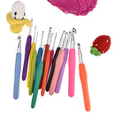 Handle Soft Grip Craft Tools Knitting Needles Aluminum Weave Yarn Crochet Hook