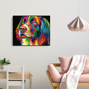Painting By Numbers DIY Distracted Color Dog Hand Painted Artwork Picture